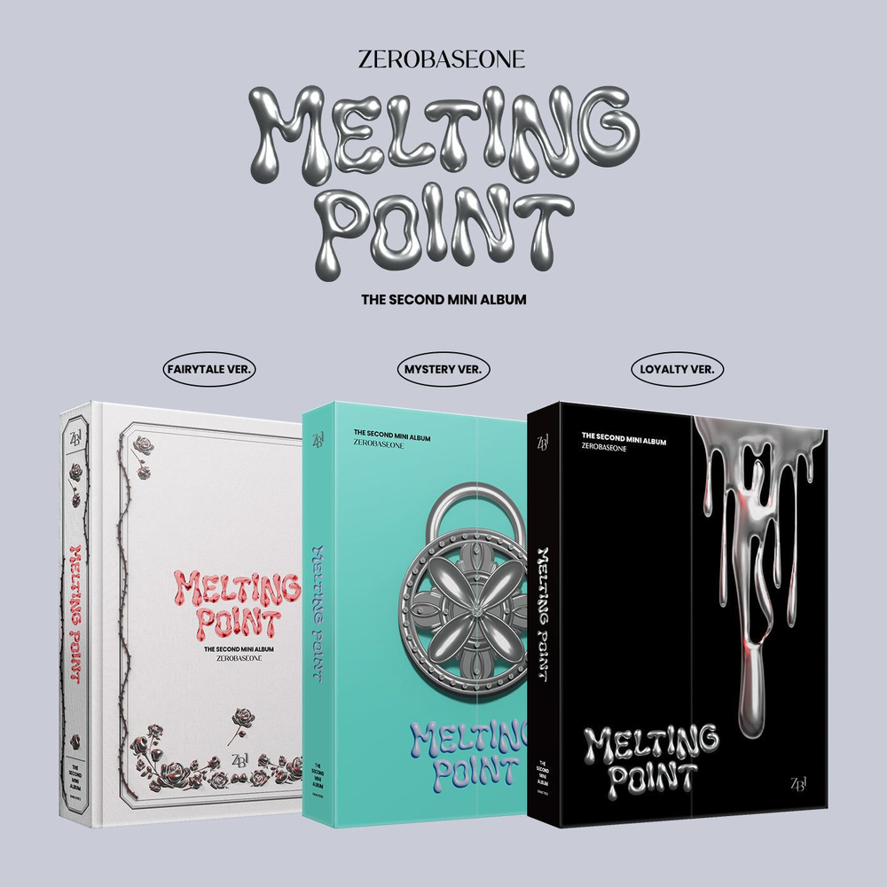 Альбом ZEROBASEONE - MELTING POINT 2nd Mini Album RANDOM Version