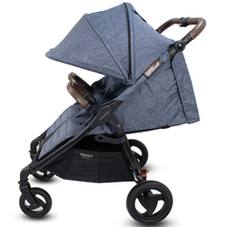 Детская прогулочная коляска для двойни Valco baby Snap Duo Trend Denim