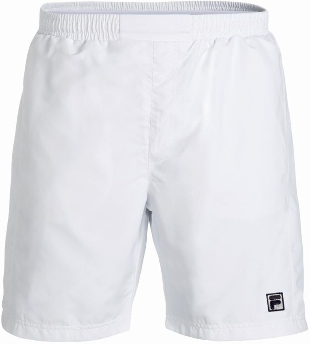 Мужские теннисные шорты Fila Short Santana M (Small Logo) - white