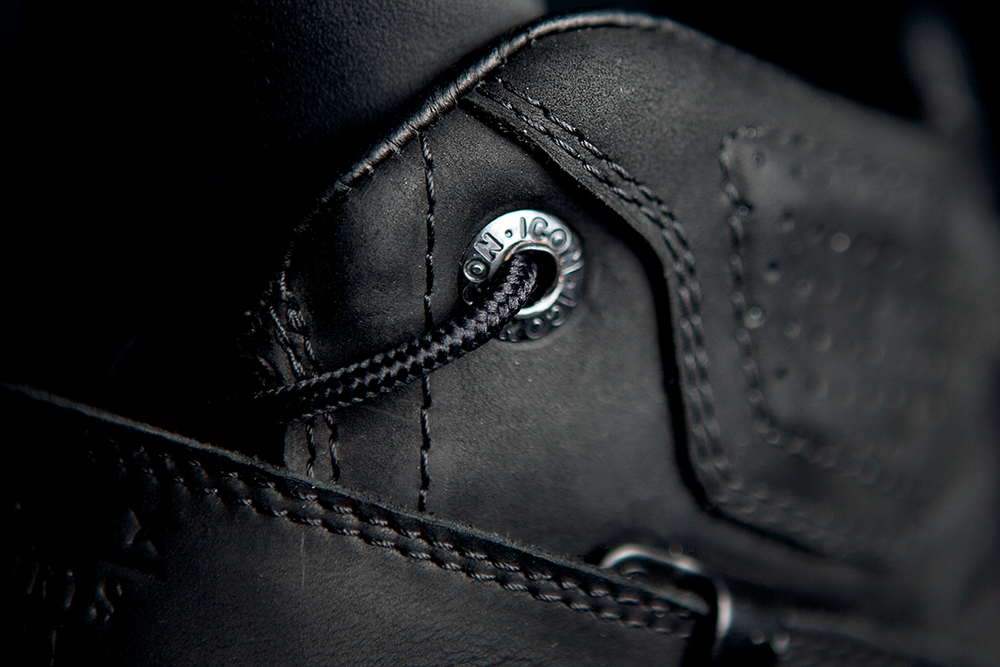 Мотоботы - ICON TRUANT (черные)