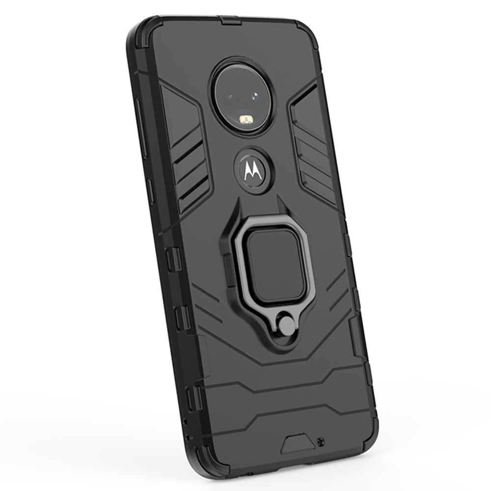 Противоударный чехол с кольцом Panther Case для Motorola Moto G7