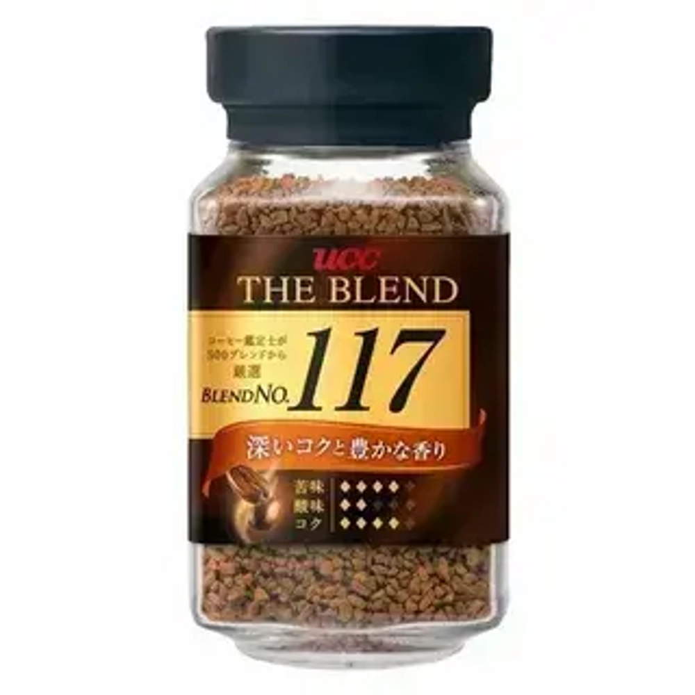 Кофе растворимый UCC коллекция №117 (крепкий), 90г Япония