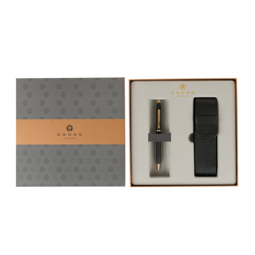 Подарочный набор - Cross, шариковая ручка + чехол