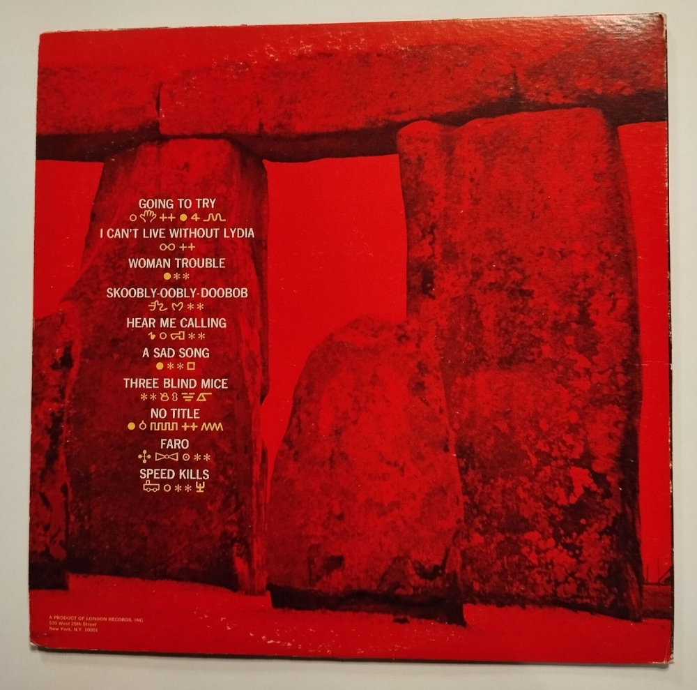Винтажная виниловая пластинка LP Ten Years After Stonedhenge (USA 1969)
