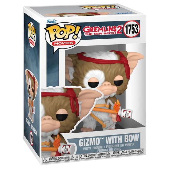 Фигурка Funko POP! Movies Gremlins 2 Gizmo with Bow (1753) 83550 / Фигурка Фанко ПОП! по мотивам фильма "Гремлины 2", Гизмо