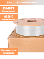 Пластик Eryone Glass Fiber PETG 1.75mm 1kg White