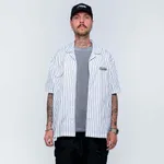 Рубашка Dissident Oval Logo белая