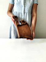 Доска деревянная для подачи сервировочная