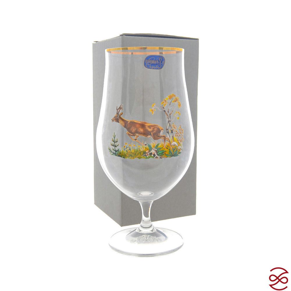 Пивная кружка Кристалекс 550 мл (косуля)