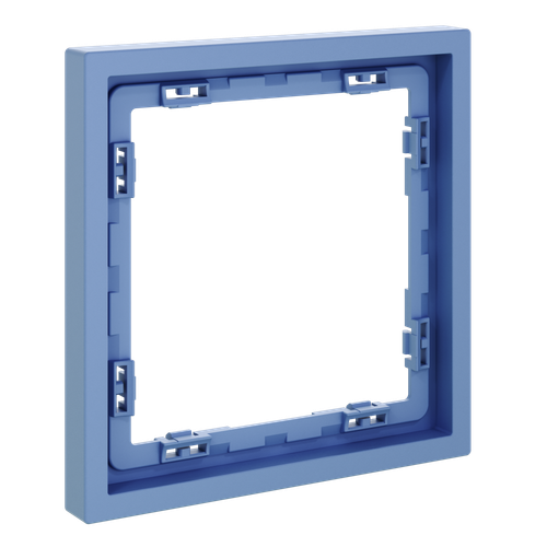 Рамка пластиковая на 1 пост, (деним) Voltum S70 VLS100115