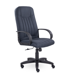 Кресло СН-277 Бостон В пластик 727 Е72-к (серый)