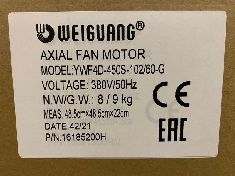 YWF-4D-450-S-102/60-G