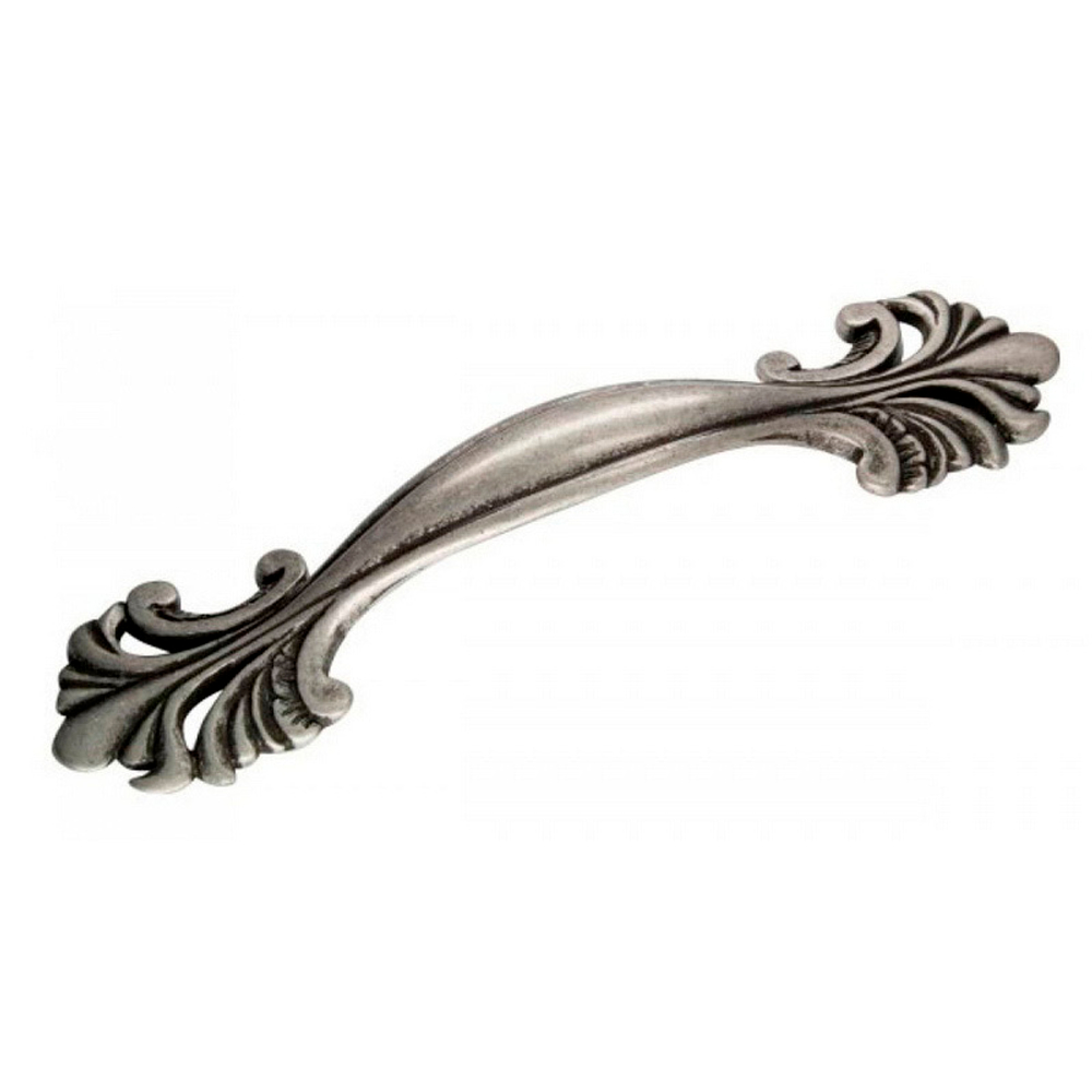 Ручка мебельная скобка EDSON 2000 ANTIQUE SILVER 96мм /15