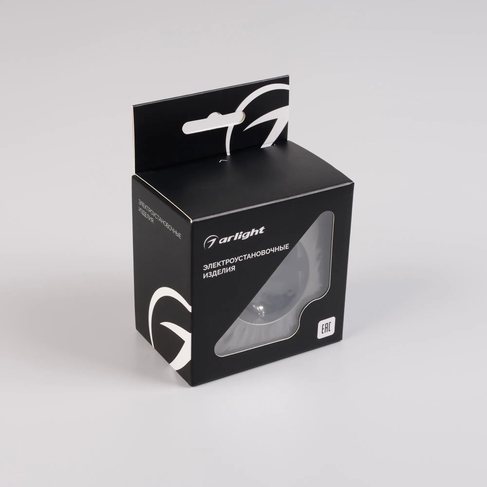 Механизм электрической розетки SCT-NOBE-MEU1-SFPL-GR (230V, 16A) (Arlight, Серый базальт) 054279