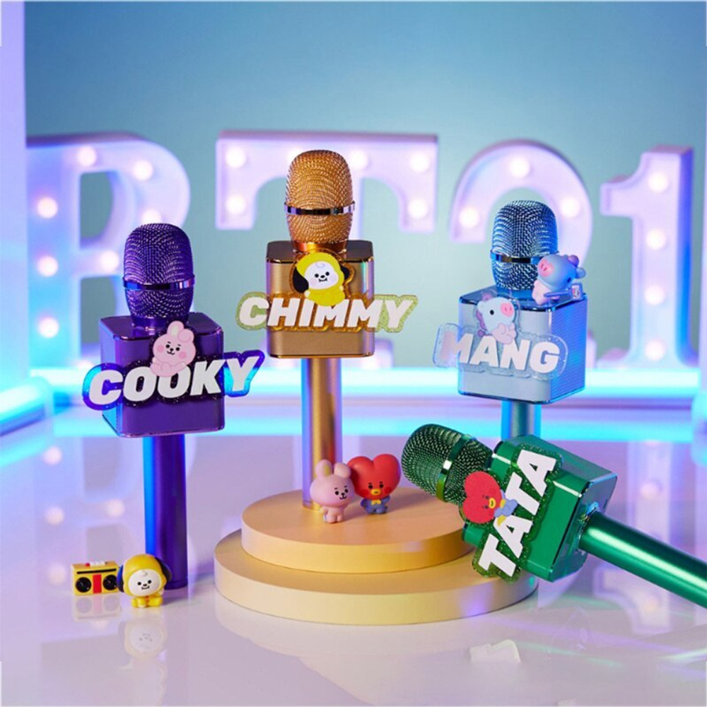 BTS x BT21 Официальная беспроводная микрофонная колонка Bluetooth