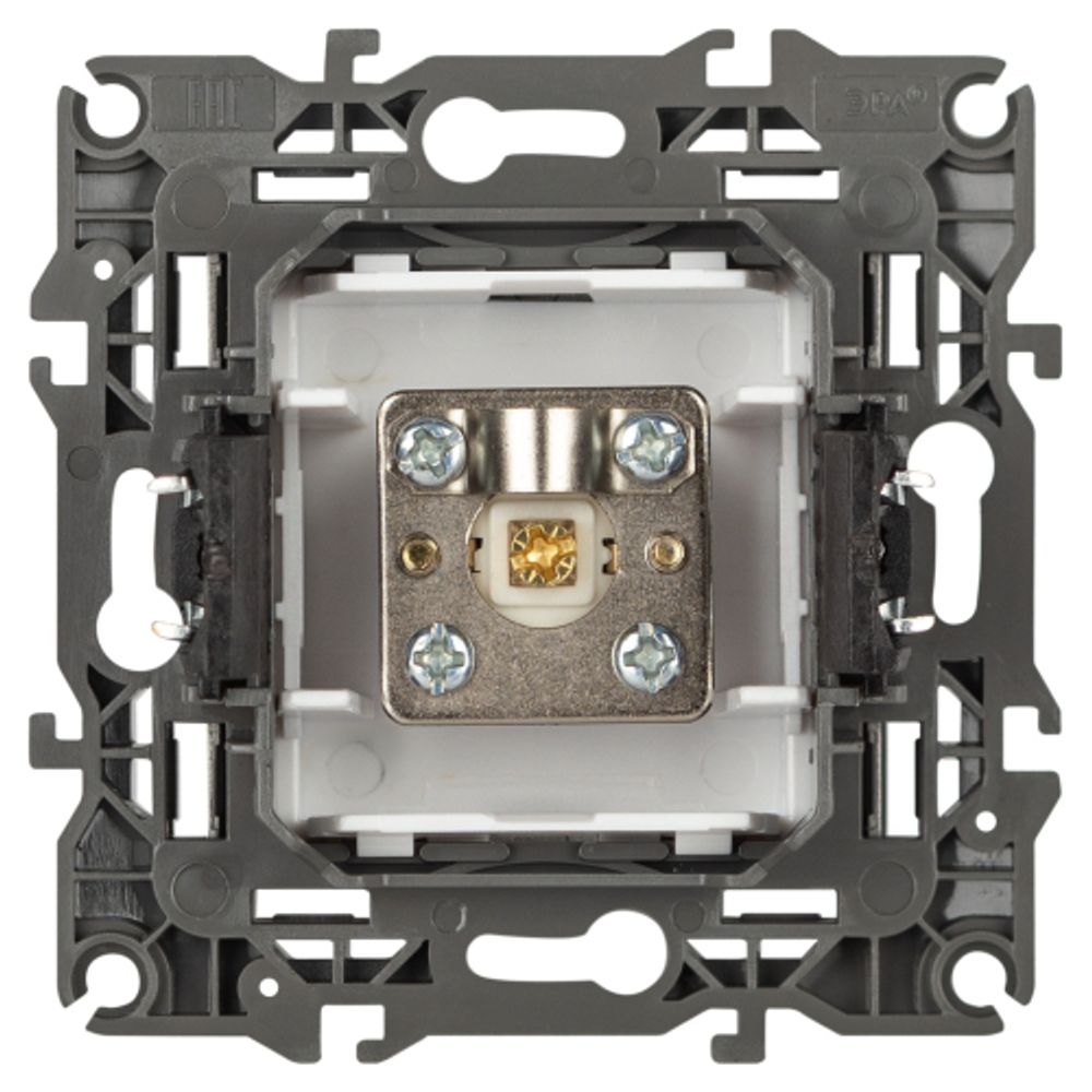 Розетка ЭРА Серия 12 12-3101-01М TV одиночная, белый матовый