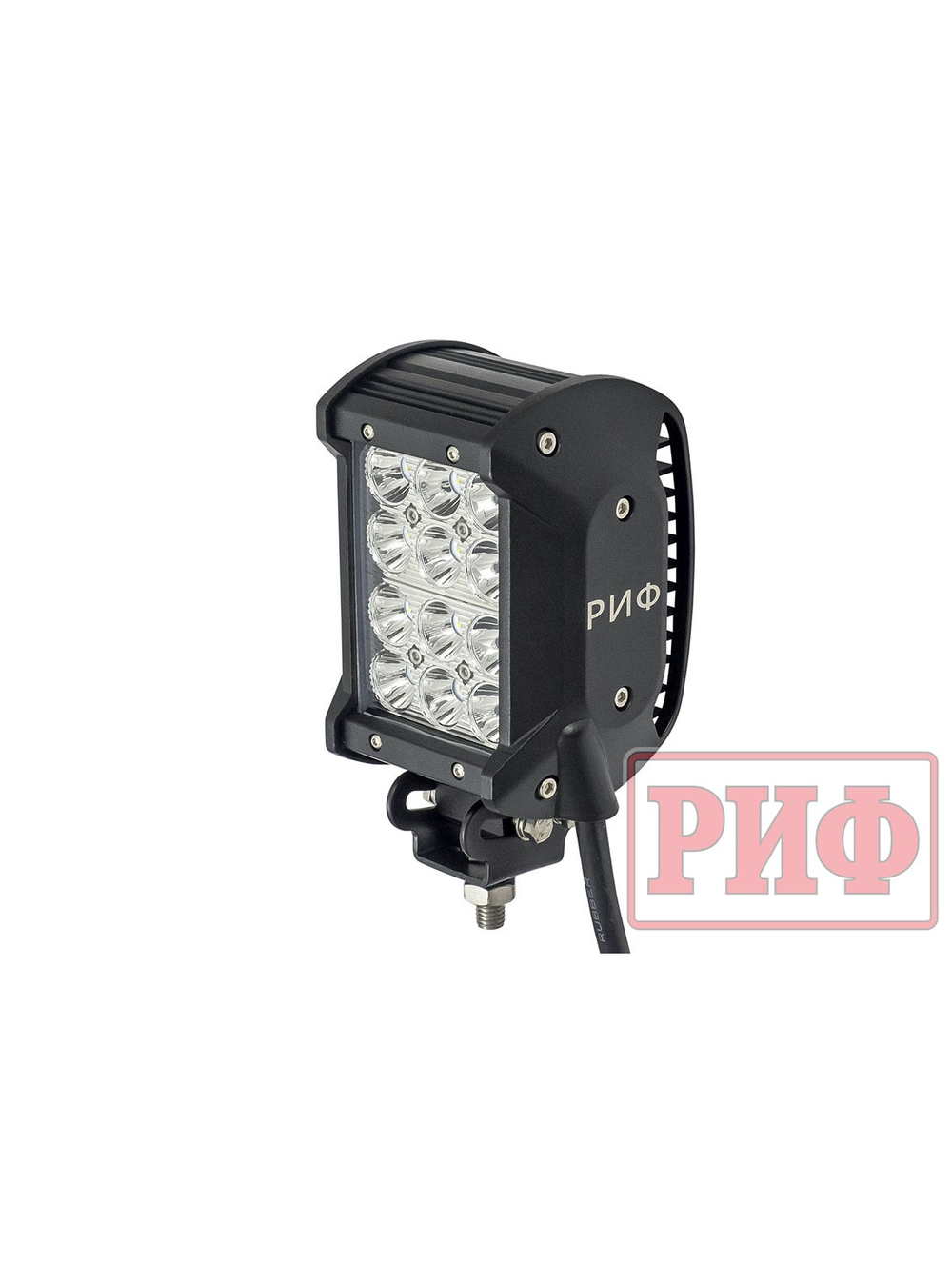 Светодиодная фара дальнего света РИФ 99 мм 36W LED
