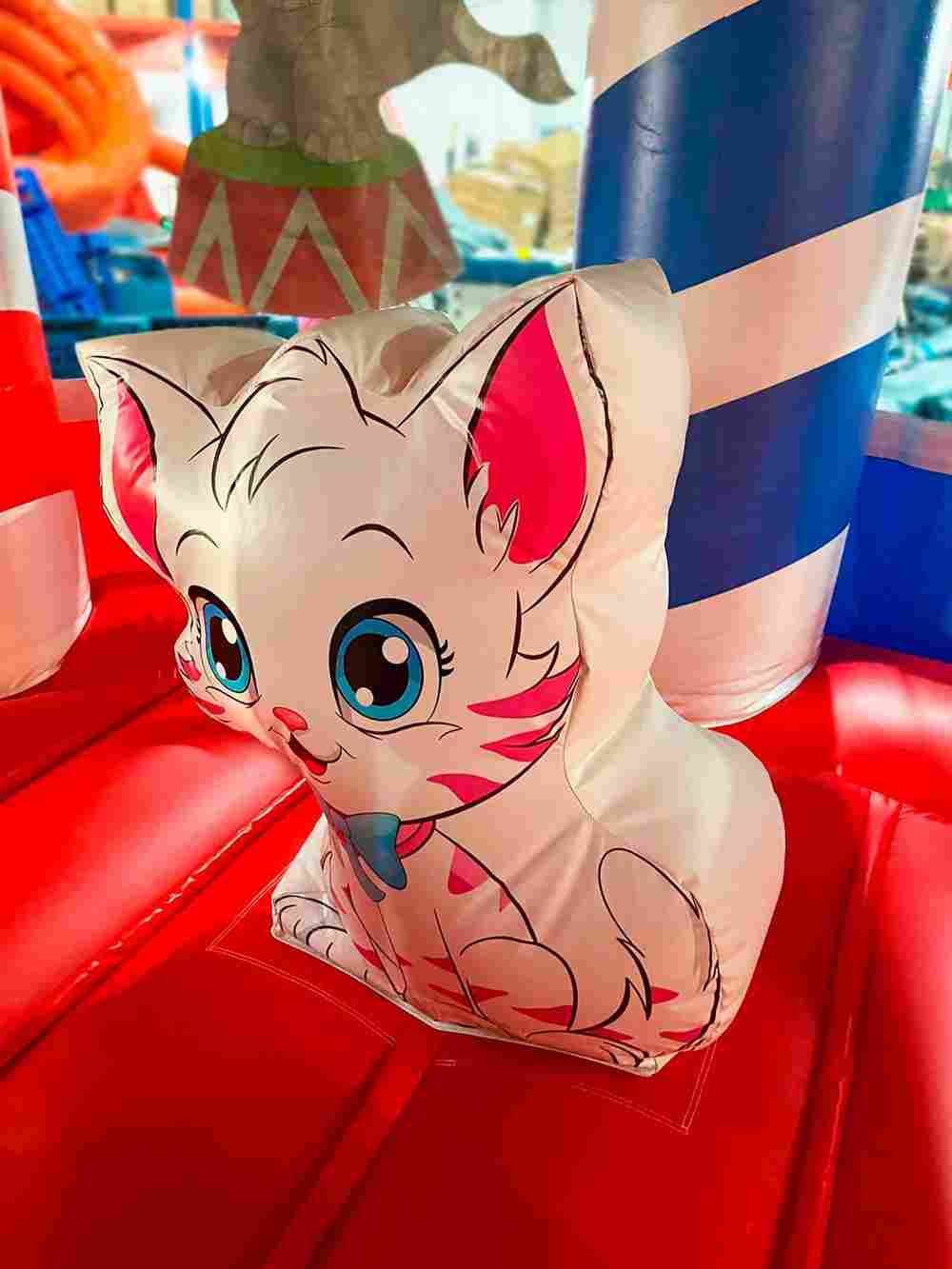 Коммерческий надувной батут «Карамельное Чудо» 5*5*3,5 м