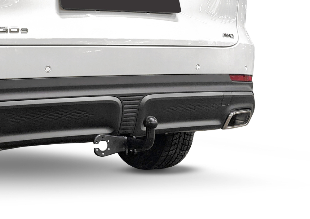 Фаркоп c электрикой Smart для Chery Tiggo 9 II поколение 2024-н.в., рынок РФ, шар А, 1500/75 кг., F.0914.001