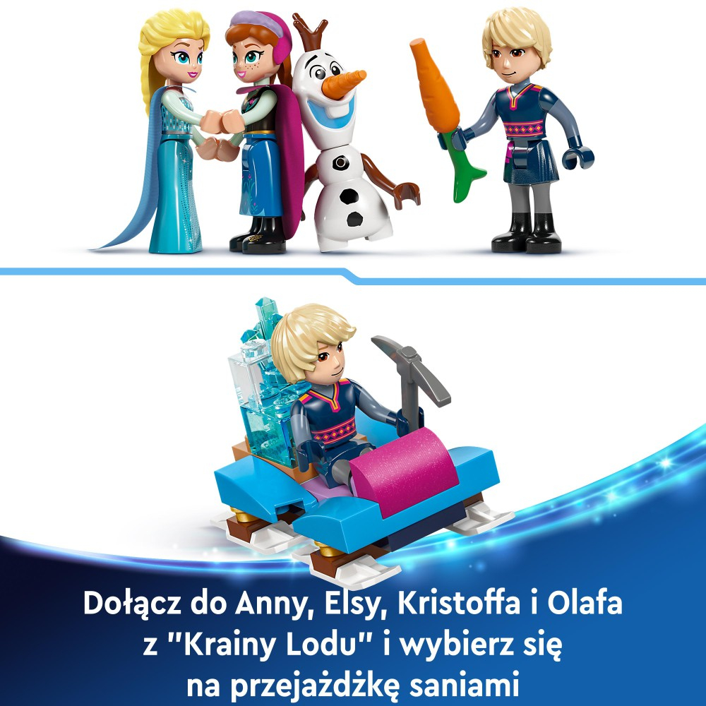 LEGO Disney Королевство Льда - Ледяной дворец Эльзы 43244