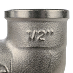 Угольник STOUT ВВ 1/2" никель