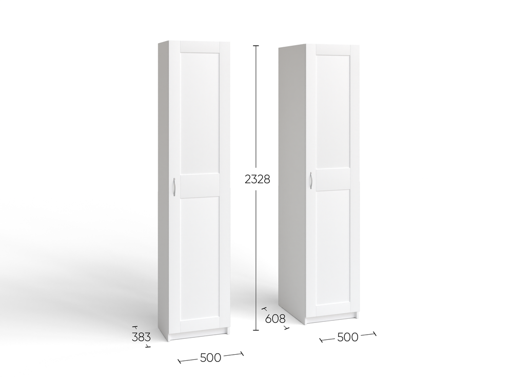 Шкаф Макс 1 дверь 50х38х233 (венге)