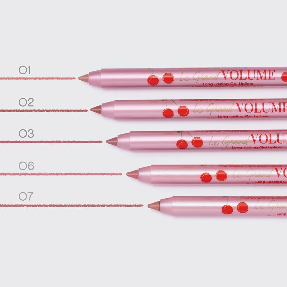 Устойчивый гелевый карандаш для губ VIVIENNE SABO Le grand volume - 07 коричн-роз