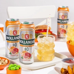 Пиво безалкогольное Hollandia Грейпфрут, 0,45 л