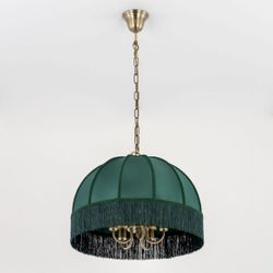 Citilux Базель CL407152 Люстра подвесная с зелёным абажуром