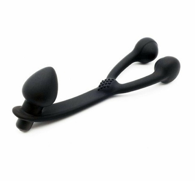 Анальная вибровтулка 10 режимов 20 см