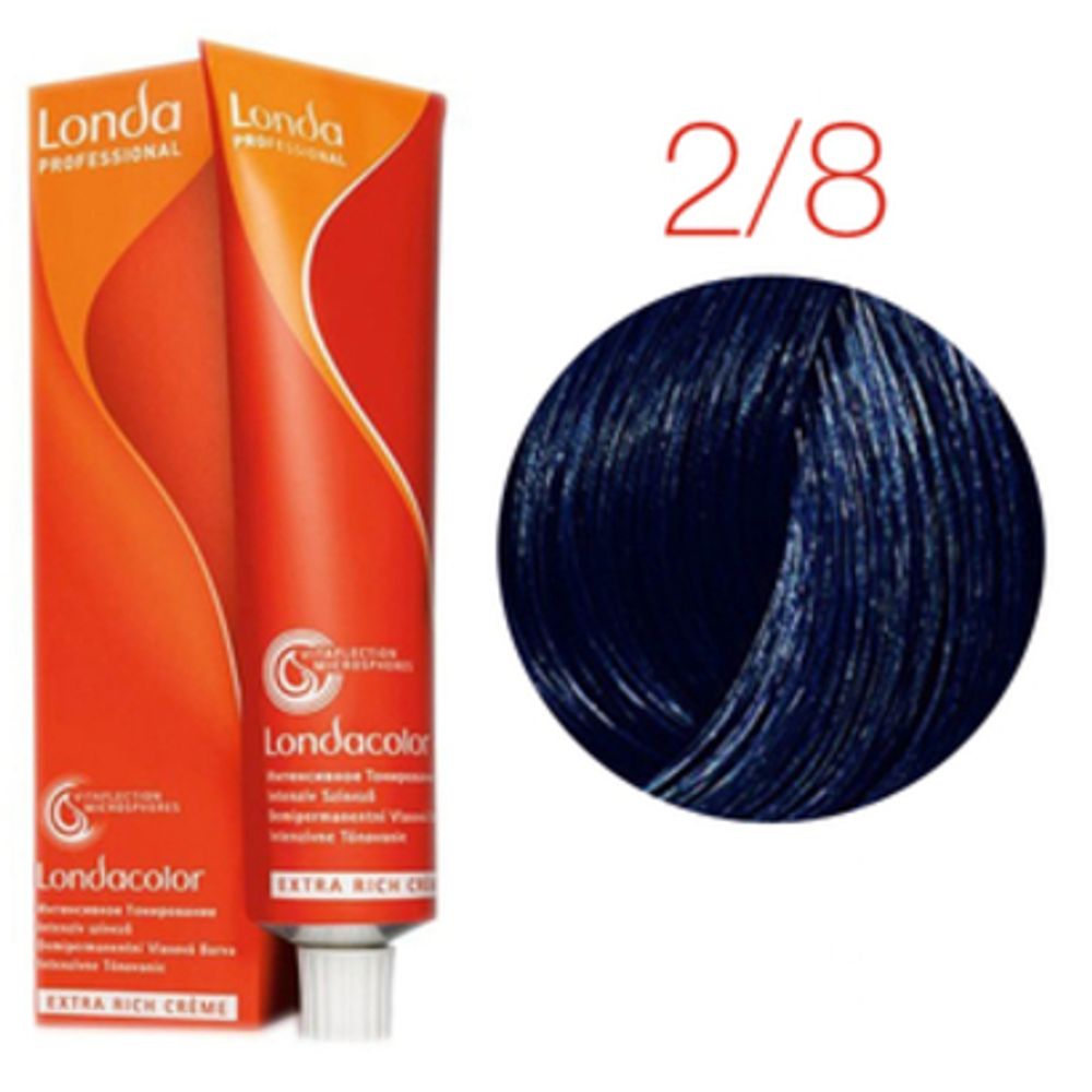 Londa Color инт.тонирование, 2/8 сине-черный, 60мл