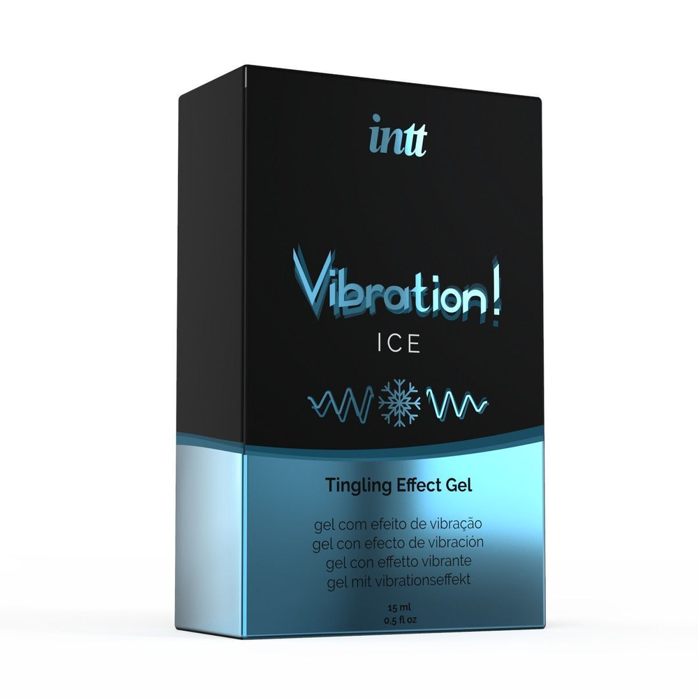 Возбуждающий гель INTT Vibration! Ice – эффект вибрации, 15 мл