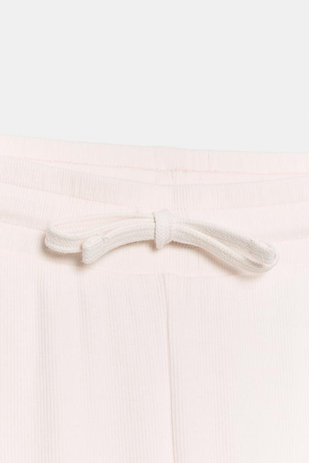 ZARA БРЮКИ ПРЯМОГО КРОЯ В РУБЧИК, ПАСТЕЛЬНО-РОЗОВЫЙ
