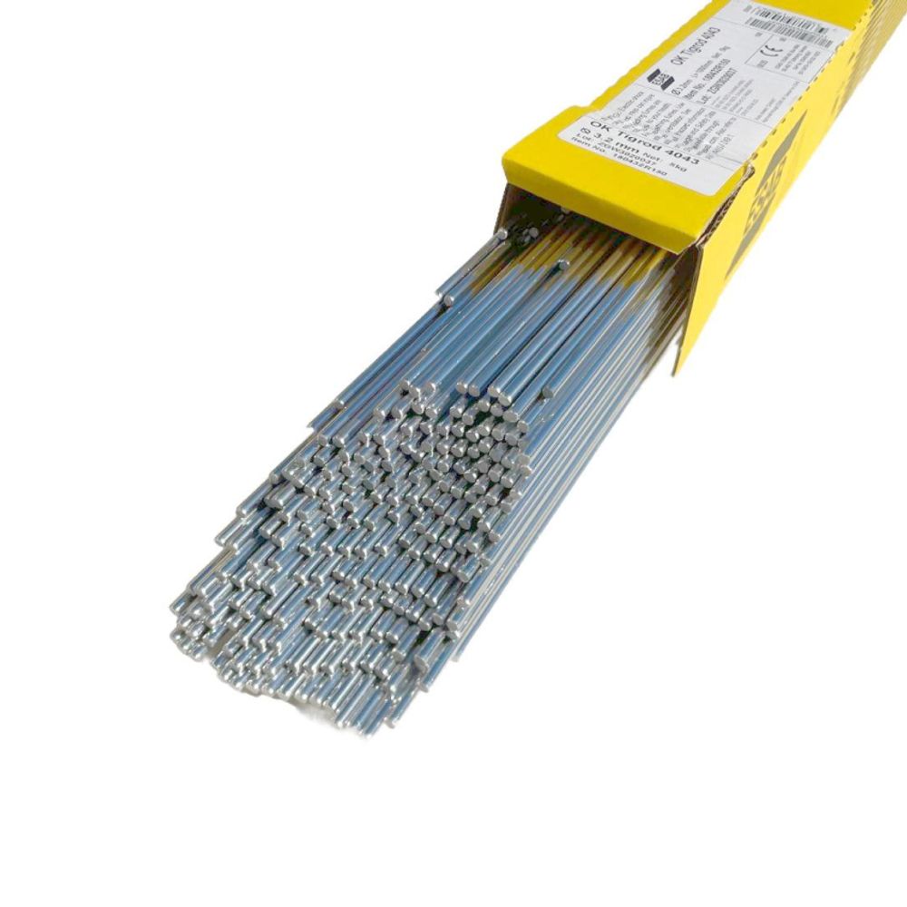 Присадочные прутки OK Tigrod 4043 3.2x1000 mm 5 kg