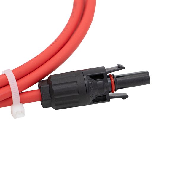 Удлинитель для солнечных электростанций 3 метра 4 кв.мм красный, фото №689206819