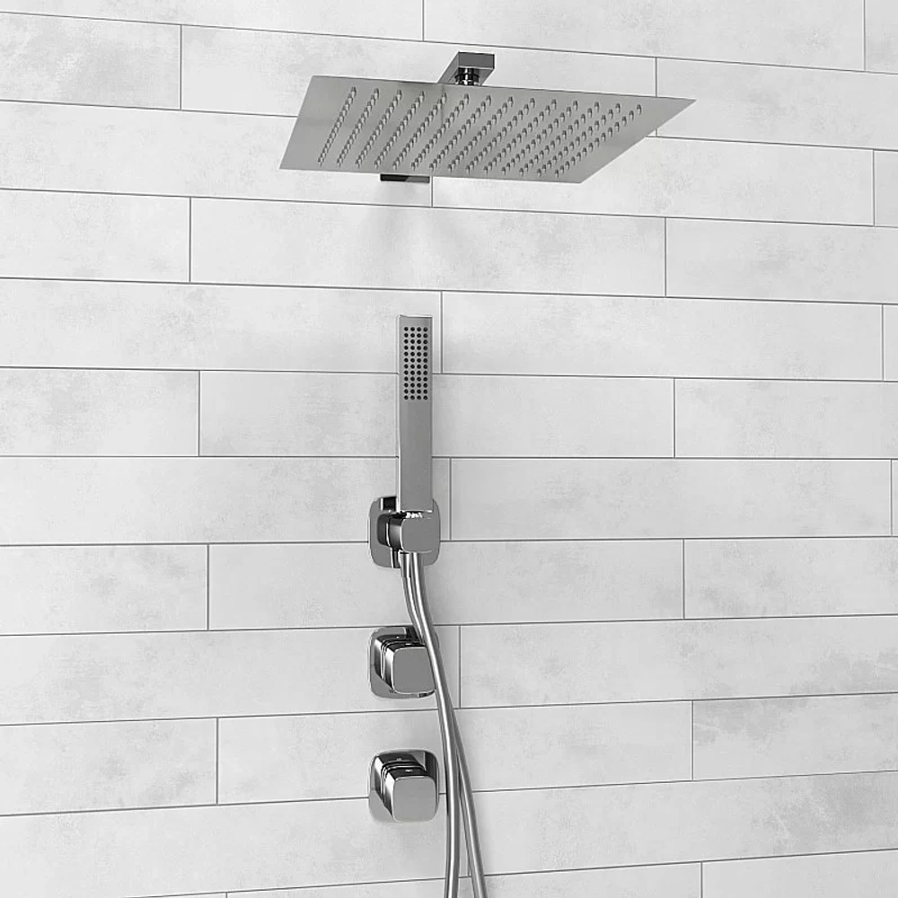 Душевая система WasserKRAFT Naab 8600 SET2837 хром