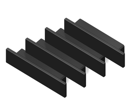 Ambrella Заглушка для накладного алюминиевого профиля GP1800 (комплект 4шт) Alum Profile GP8451