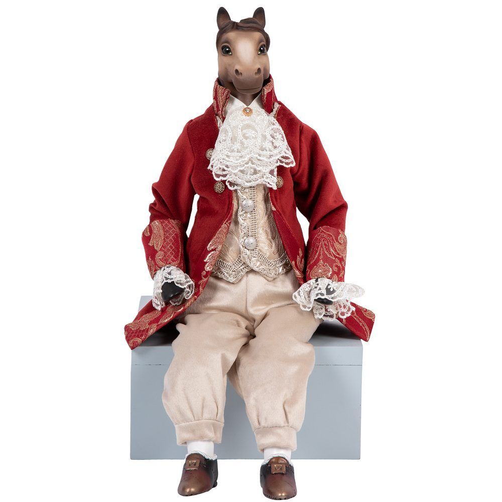 Кукла интерьерная коллекционная Конь лорд Эдвард