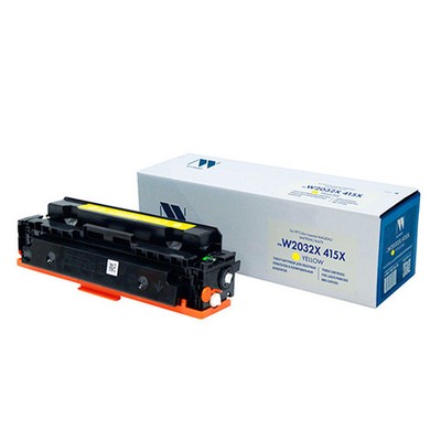 Картридж NVP NV-W2032X (415X) для HP LJ M454/MFP M479 Yellow
