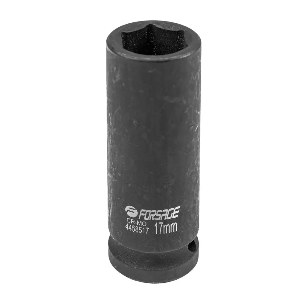 Головка ударная глубокая 17мм 6гр.,1/2'' Forsage F-4458517