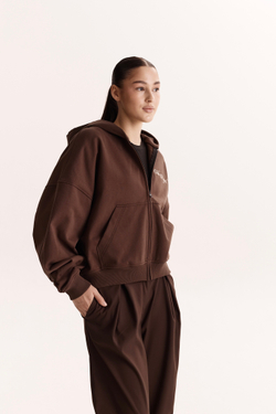 ZIP-HOODIE SDW Uniform - Brown
