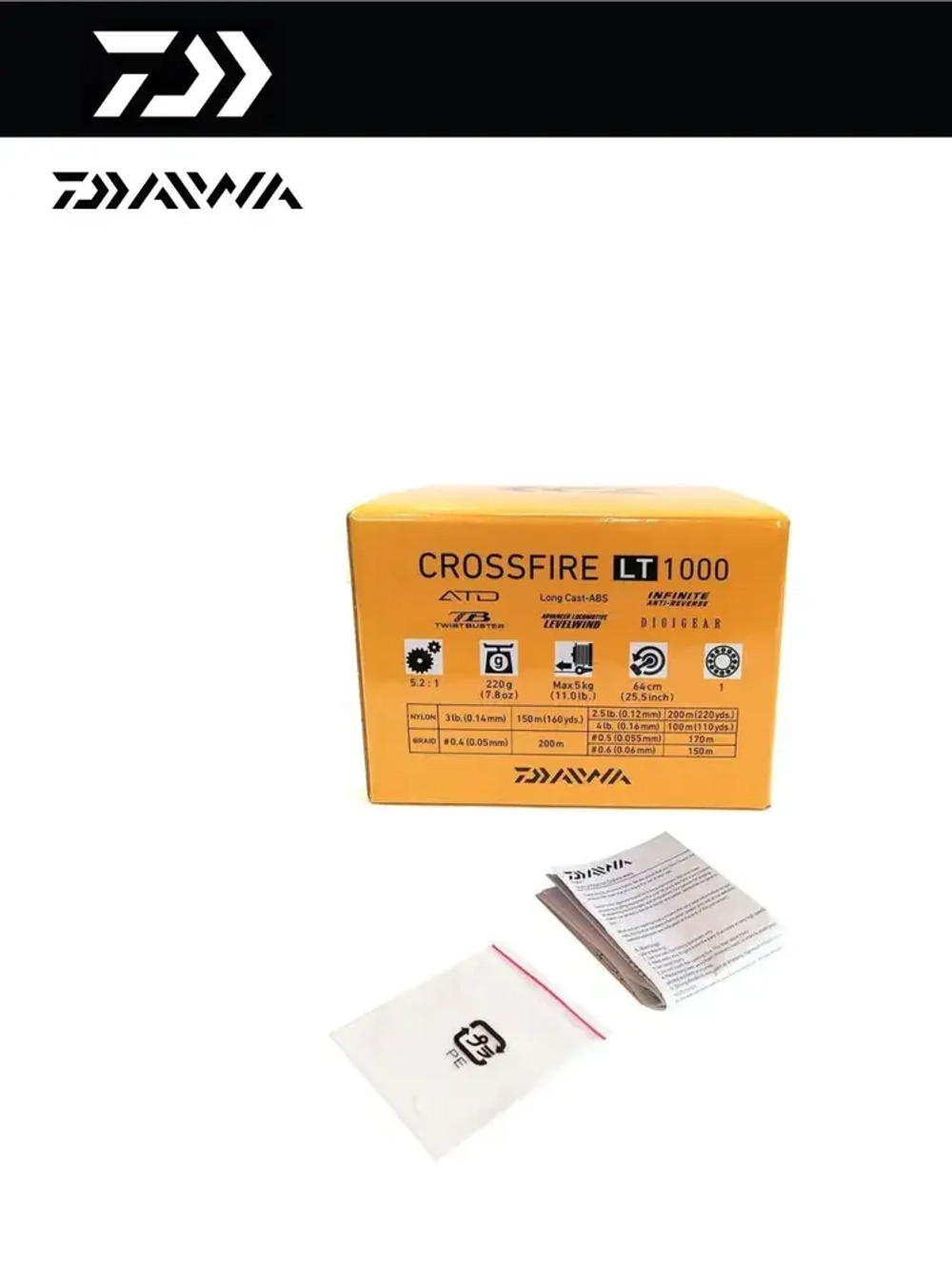 Катушка 20 Crossfire LT 1000 от Daiwa