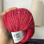 Aquarelle - Sesia; 54% вискоза, 36% хлопок, 10% п/а; 164м/100гр; col. 181, цвет: малиновый; Вес моточка 50гр S926