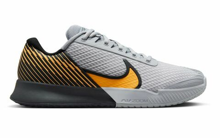 Мужские кроссовки теннисные Nike Zoom Vapor Pro 2 - черный, Оранжевый, серый