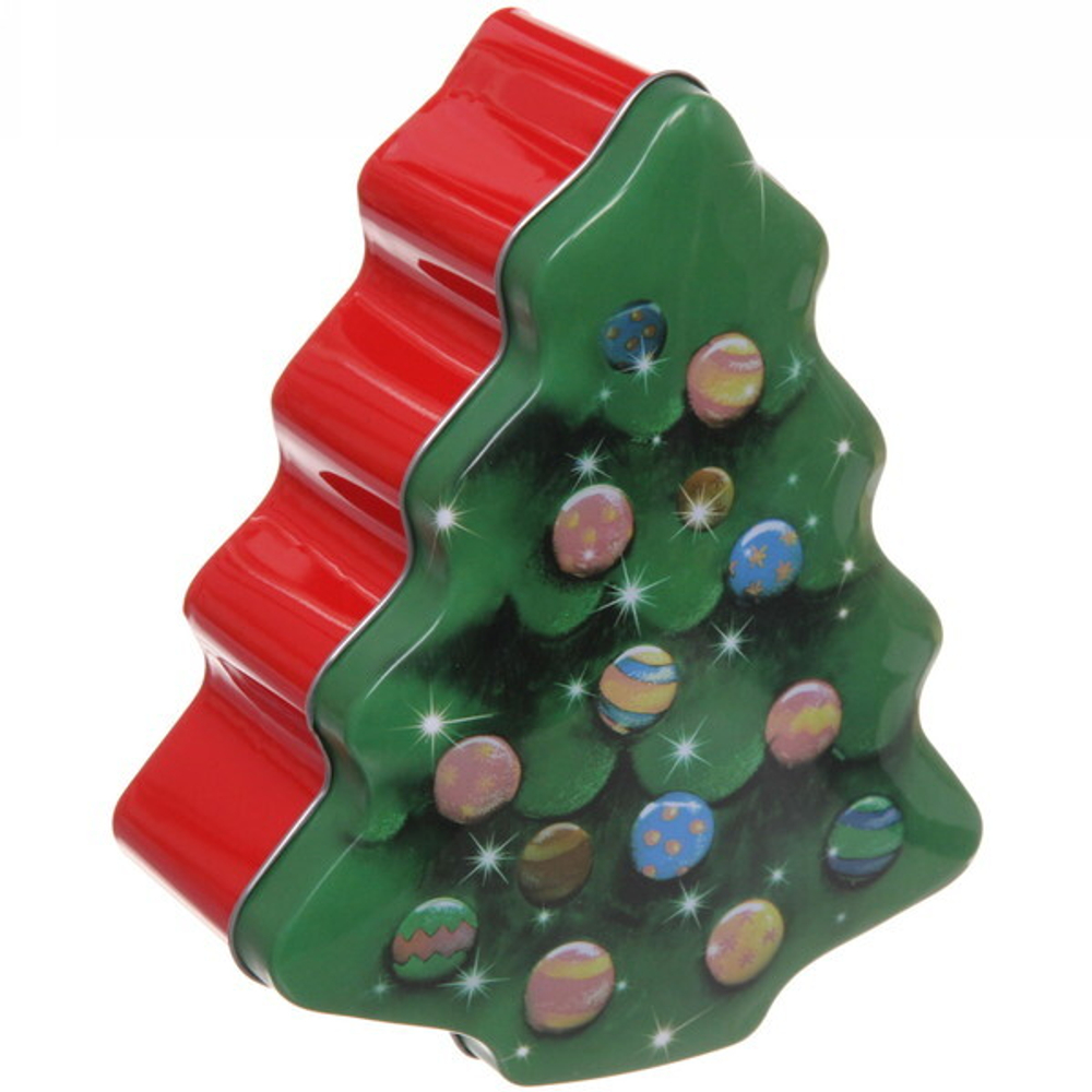 Банка жестяная «Ёлочка нарядная «18*15*6,5см