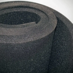 Поролон SPG-2240 черный 0,5см (5 мм) 0,8х2 метр