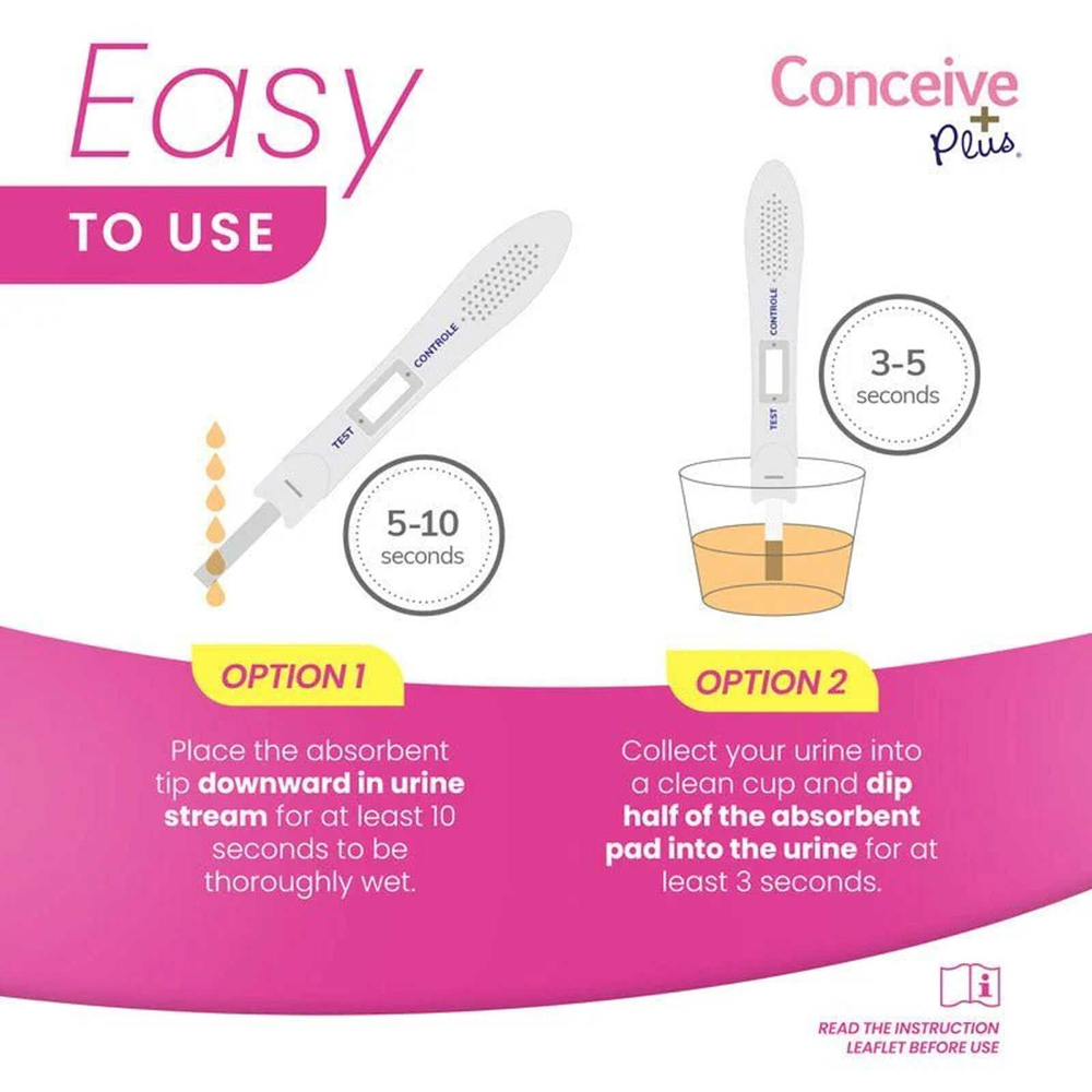Conceive Plus, Тест на беременность, 2 теста
