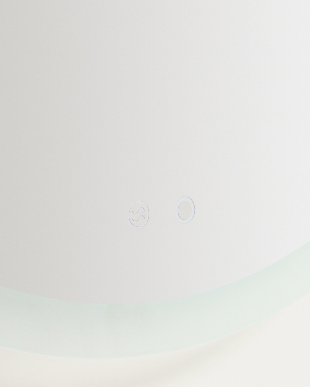 Круглое зеркало для ванной Mervi со LED подсветкой и защитой от запотевания Ø 80 см