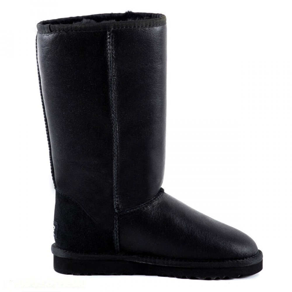 Угги Classic Tall Metallic Black
