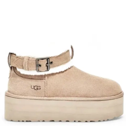 Ugg Classic Ultra Mini Belted Roller Sand